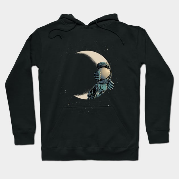 Crescent moon Hoodie by carbine